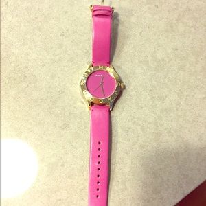Marc Jacobs Watch - Raspberry Pink and Gold